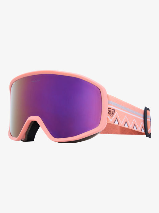 Roxy Women's Izzy Ski/Snowboard Goggles Coral Chic/Clux ML Lpurple S3 ERJTG03242-BEM0