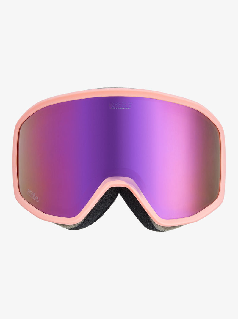 Load image into Gallery viewer, Roxy Women&#39;s Izzy Ski/Snowboard Goggles Coral Chic/Clux ML Lpurple S3 ERJTG03242-BEM0
