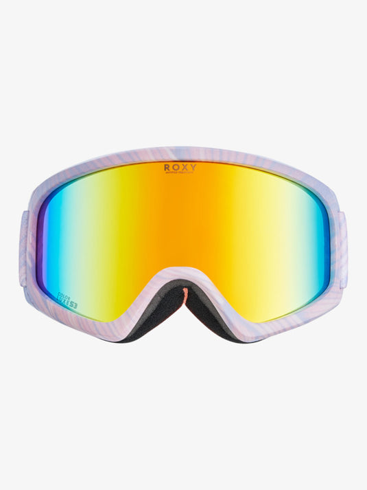 Roxy Women's Moonride Cluc Mirror Lens S3 Snow Goggles Sunflare/Orange ERJTG03244-PHA0