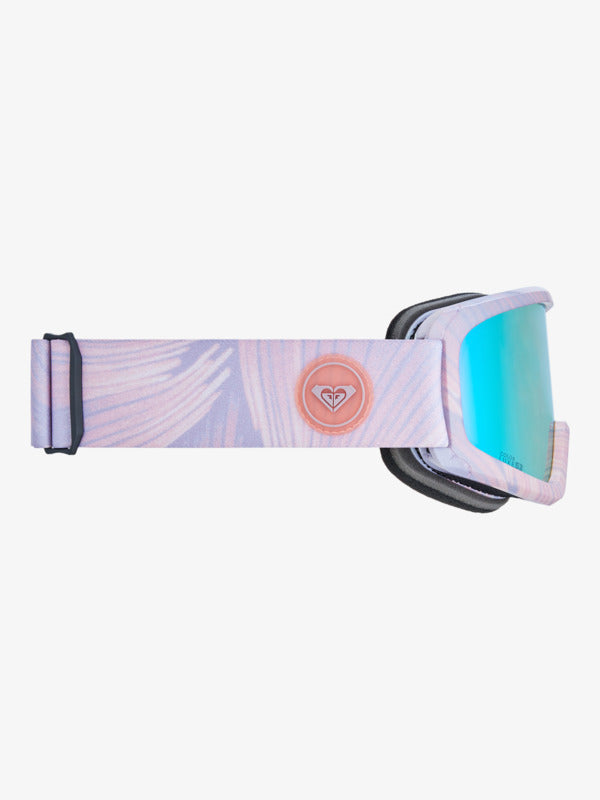 Load image into Gallery viewer, Roxy Women's Moonride Cluc Mirror Lens S3 Snow Goggles Sunflare/Orange ERJTG03244-PHA0
