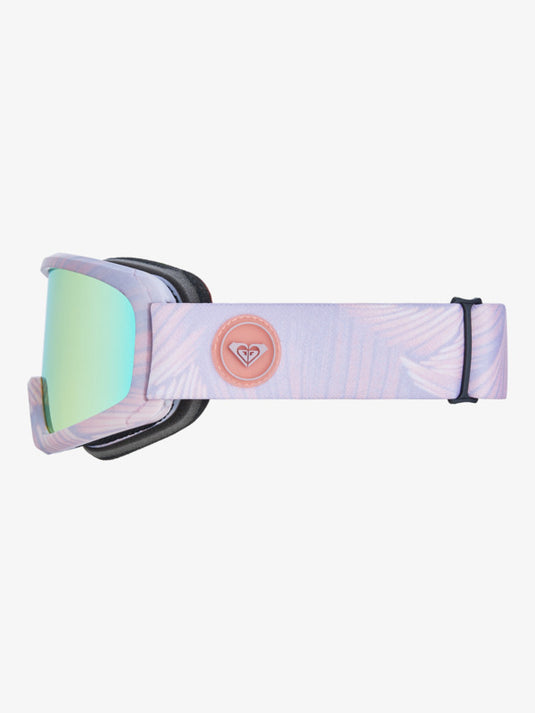 Roxy Women's Moonride Cluc Mirror Lens S3 Snow Goggles Sunflare/Orange ERJTG03244-PHA0