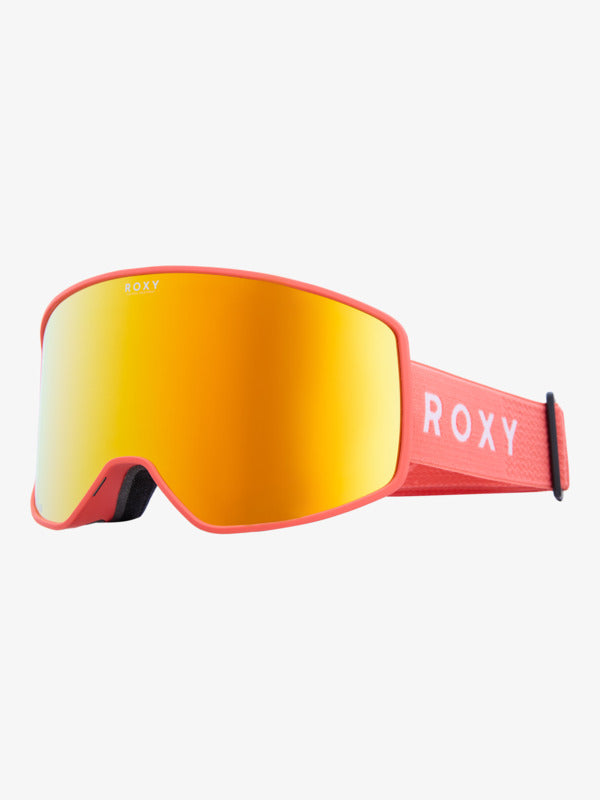 Load image into Gallery viewer, Roxy Women's Storm Ski/Snowboard Goggles Coral Chic/Clux ML Orange S3 ERJTG03250-NLG0
