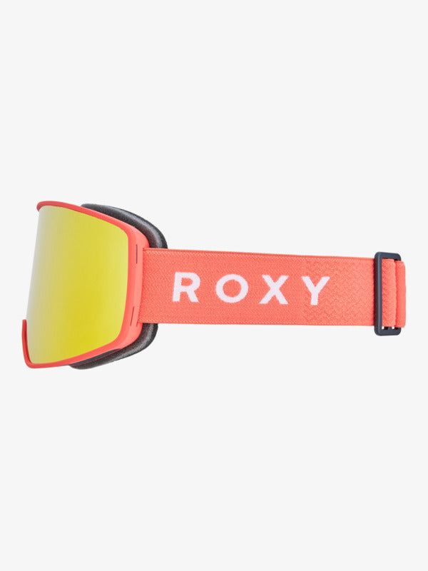 Load image into Gallery viewer, Roxy Women's Storm Ski/Snowboard Goggles Coral Chic/Clux ML Orange S3 ERJTG03250-NLG0
