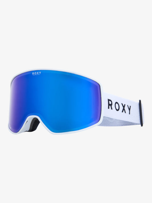 Roxy Women's Storm Ski/Snowboard Goggles White/Clux Ml Blue S3 ERJTG03250-WBN0