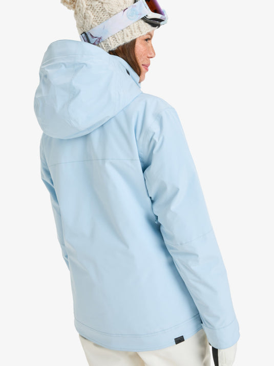 Roxy Women's Brylee Snow Jacket Ice Blue ERJTJ03530-BZM0