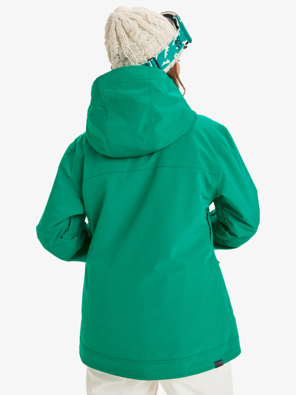 Load image into Gallery viewer, Roxy Women's Brylee Snow Jacket Vivid Green ERJTJ03530-GNW0
