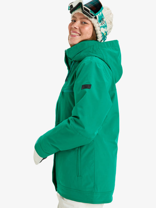 Roxy Women's Brylee Snow Jacket Vivid Green ERJTJ03530-GNW0