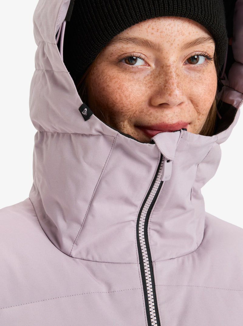 Load image into Gallery viewer, Roxy Womens&#39; Snowyhill Puffy 10K Technical Snow Jacket Nirvana ERJTJ03535-PJQ0
