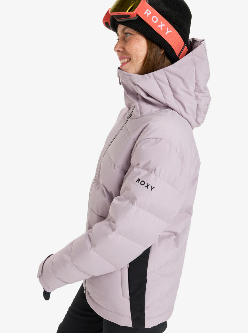 Load image into Gallery viewer, Roxy Womens&#39; Snowyhill Puffy 10K Technical Snow Jacket Nirvana ERJTJ03535-PJQ0
