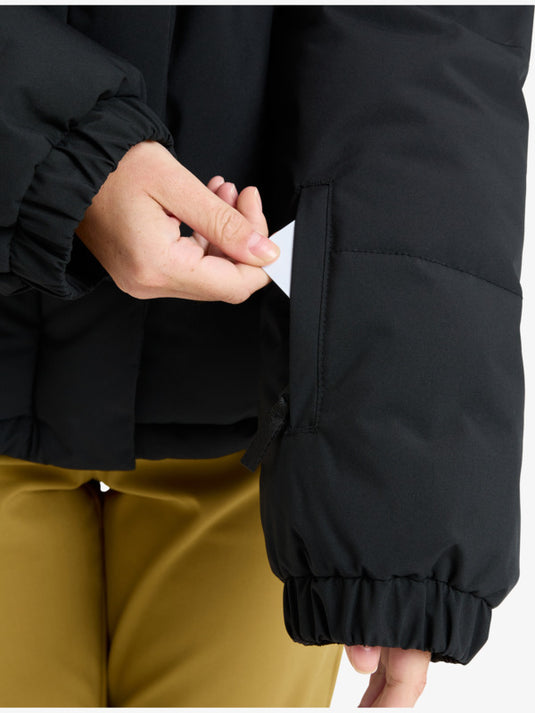 Roxy Women's Winter Rebel Snow Jacket True Black ERJTJ03545-KVJ0