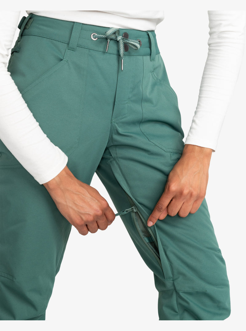 Load image into Gallery viewer, Roxy Nadia Insulated Snow Pant Dark Forest ERJTP03230-BPG0
