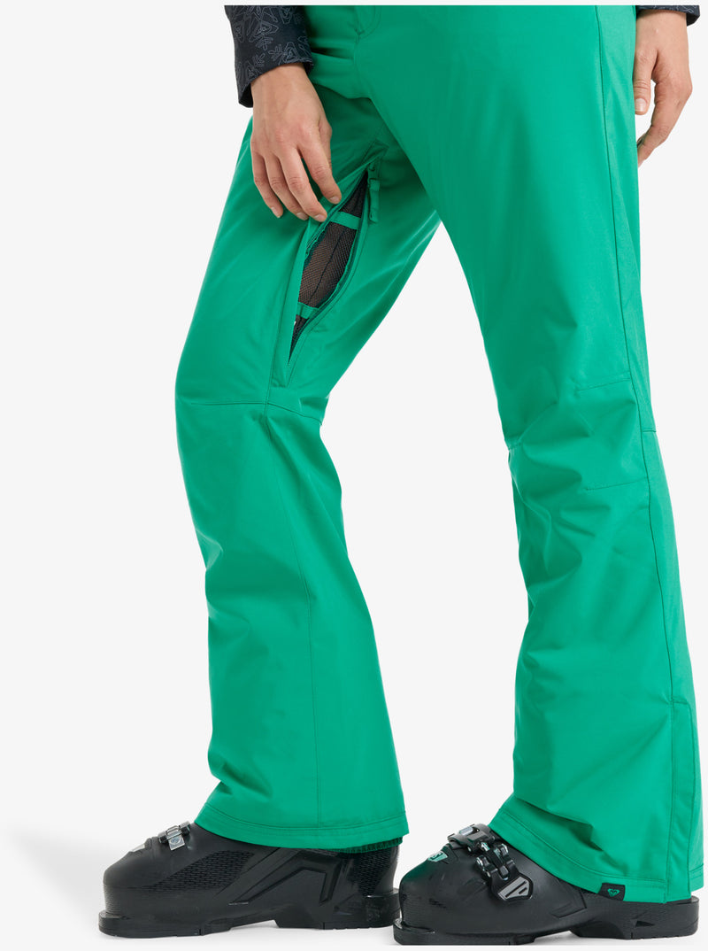 Load image into Gallery viewer, Roxy Women&#39;s Backyard Snow Pants Vivid Green ERJTP03299-GNW0

