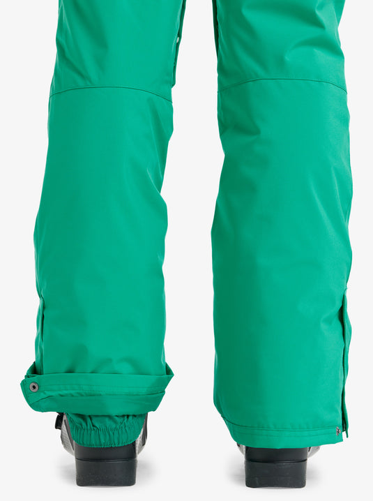 Roxy Women's Backyard Snow Pants Vivid Green ERJTP03299-GNW0