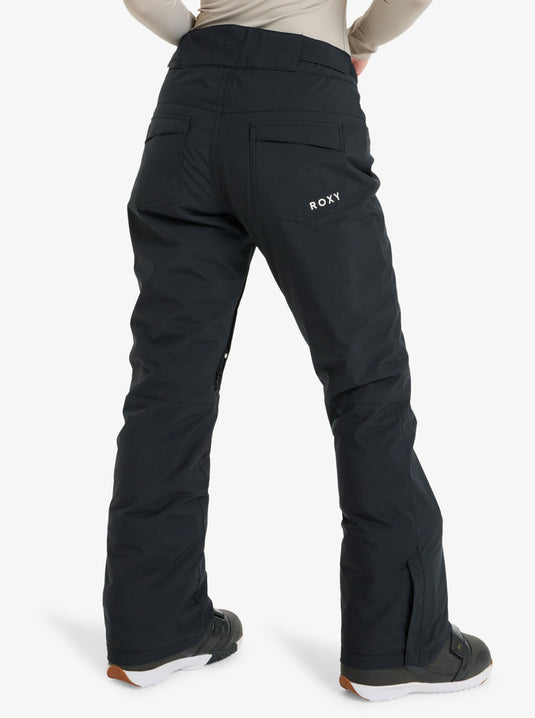 Roxy Women's Backyard Snow Pants True Black ERJTP03299-KVJ0