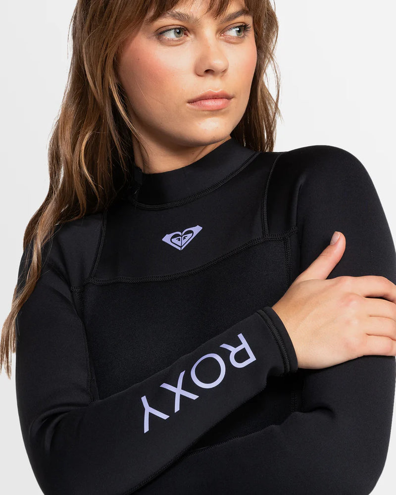Load image into Gallery viewer, Roxy Women&#39;s Prologue 2/2 mm Short Backzip Wetsuit True Black ERJW403068-KVJ0
