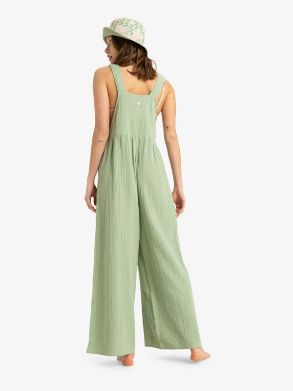 Load image into Gallery viewer, Roxy Women&#39;s Easy Isle Jumpsuit Basil ERJWO03012-GHZ0
