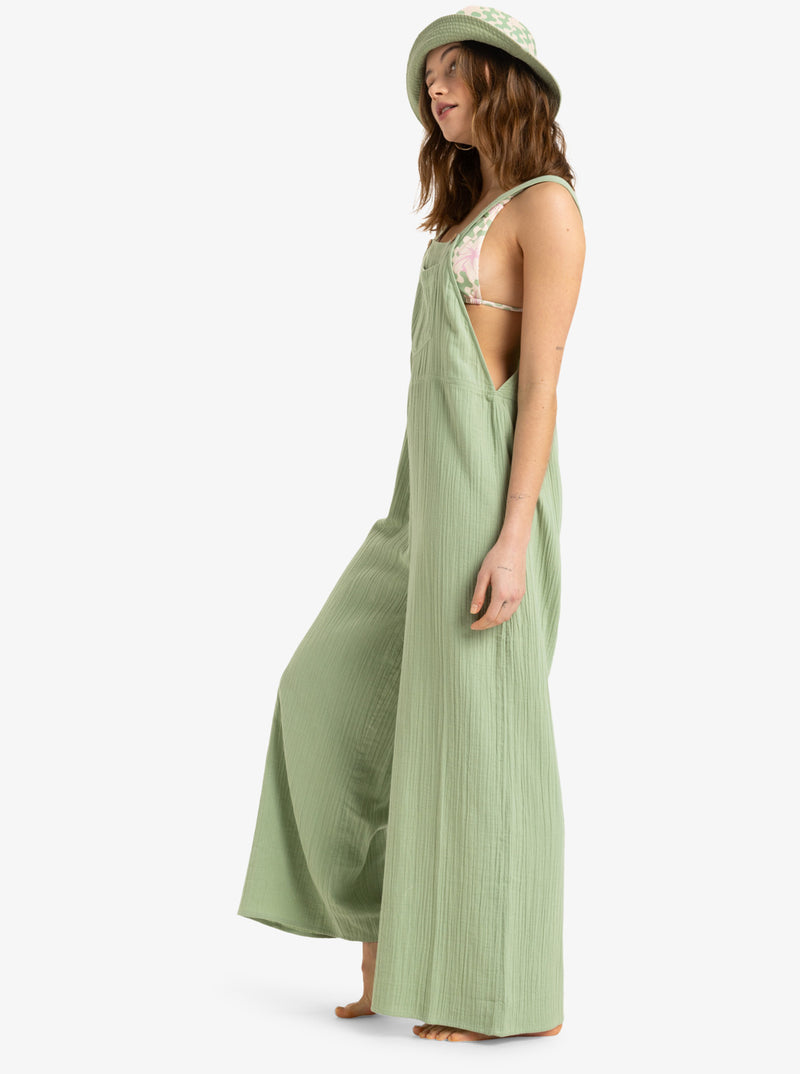 Load image into Gallery viewer, Roxy Women&#39;s Easy Isle Jumpsuit Basil ERJWO03012-GHZ0
