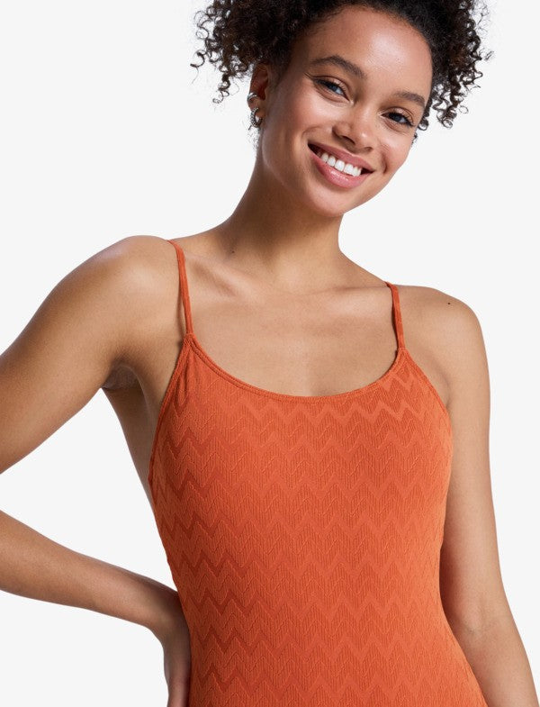 Load image into Gallery viewer, Roxy Women's Current Coolness One Piece Ginger Spice ERJX103706-NNB0
