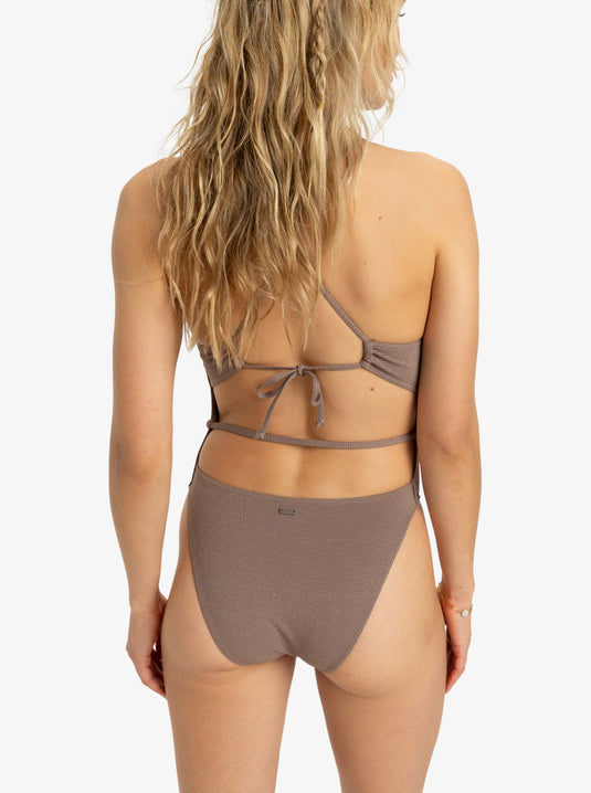 Roxy Women's Lasca One-Piece Swimsuit Deep Taupe ERJX103712_CNF0