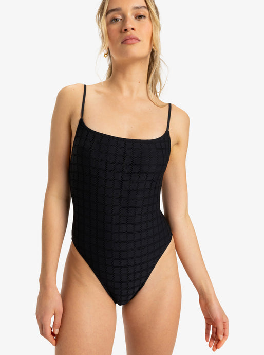 Roxy Women's Camilo One Piece Swimsuit Anthracite ERJX103719_KVJ0