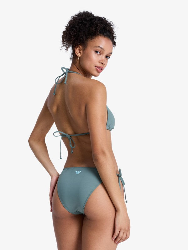Load image into Gallery viewer, Roxy Women's Solid Essentials TS Set Bikini Set Agave Green ERJX203595-GZC0
