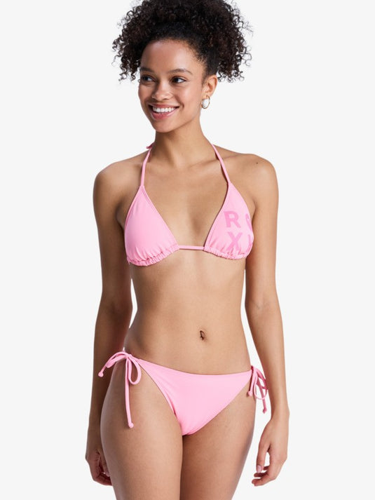 Roxy Women's Solid Essentials TS Bikini Set Plumeria ERJX203595-MFR0