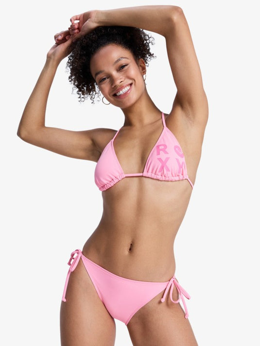 Roxy Women's Solid Essentials TS Bikini Set Plumeria ERJX203595-MFR0