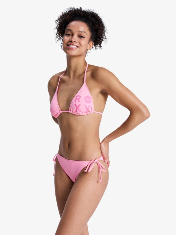 Load image into Gallery viewer, Roxy Women's Solid Essentials TS Bikini Set Plumeria ERJX203595-MFR0

