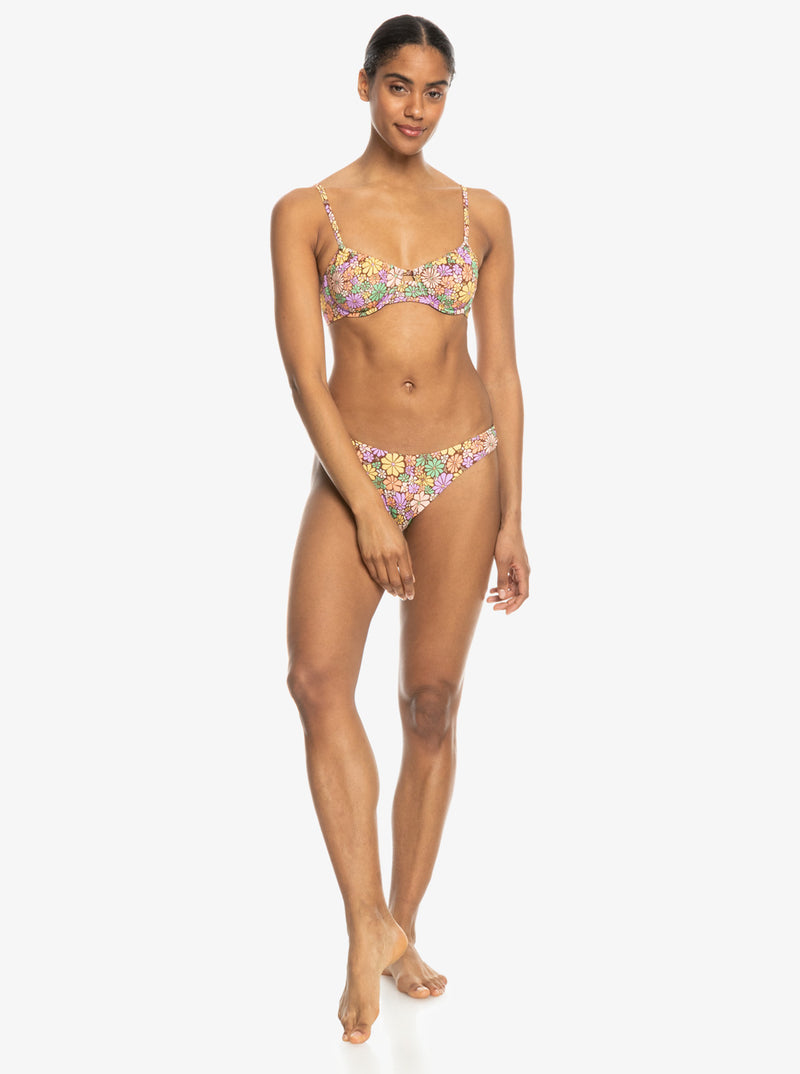 Load image into Gallery viewer, Roxy Women&#39;s All About Sol Underwired Separate Bikini Top Root Beer All About Sol Mini ERJX305209-CQR7

