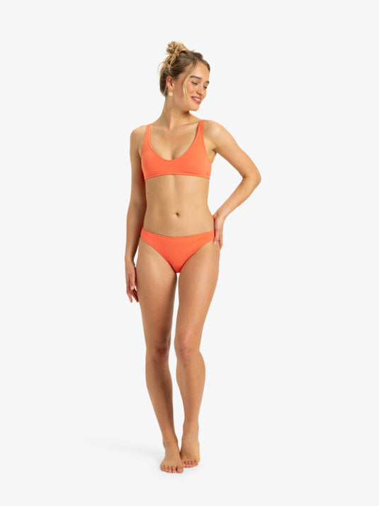 Roxy Women's Lagos Bralette Bikini Top Emberglow ERJX305430-NKN0