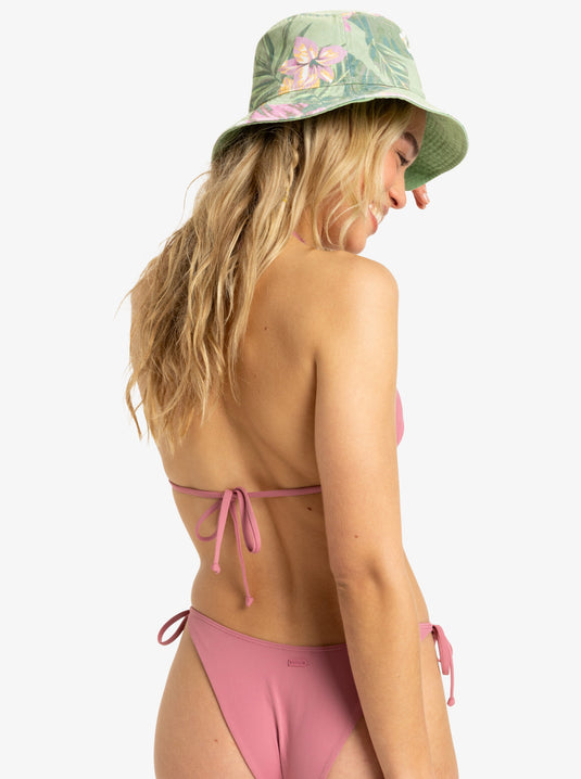 Roxy Women's Beach Classics Triangle Bikini Top Heather Rose ERJX305500_MLC0