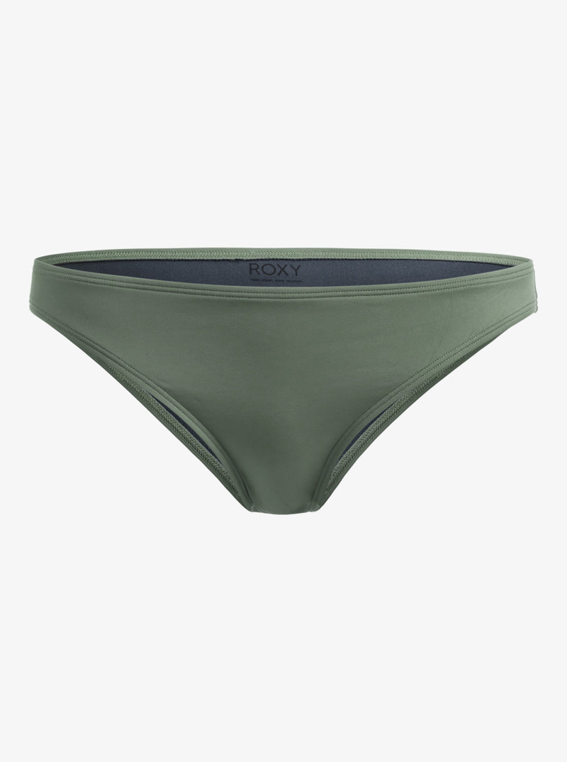 Load image into Gallery viewer, Roxy Beach Classics Moderate Bikini Bottoms Agave Green ERJX404292-GZC0
