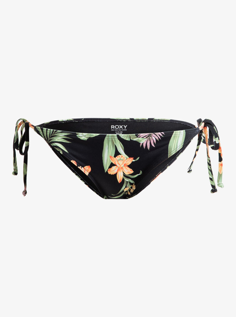Load image into Gallery viewer, Roxy Women&#39;s Pt Beach Classics Bikini Bottoms Anthracite Island Escape ERJX404980_KVJ3
