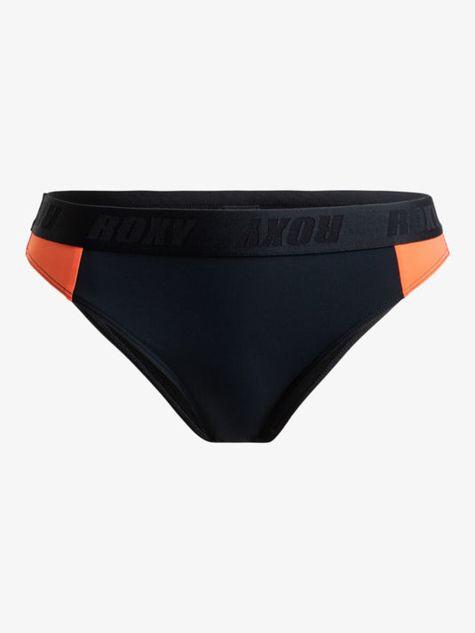 Roxy Women's Active Classic Bikini Bottoms Anthracite ERJX405005_KVJ0