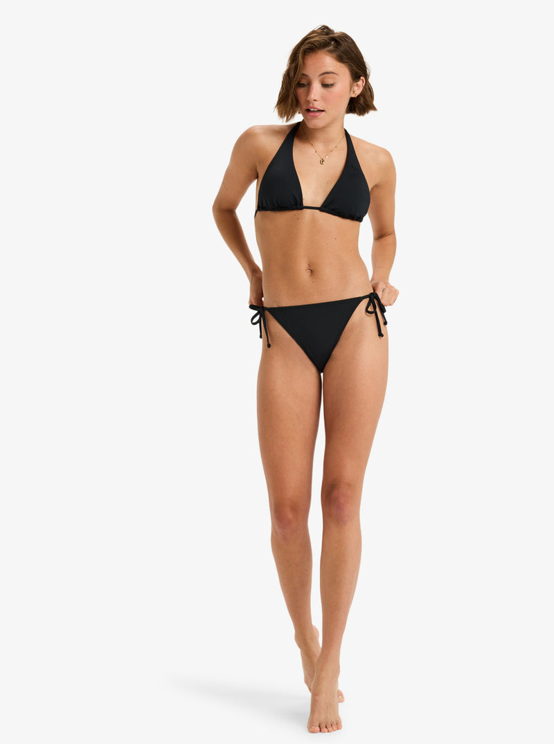Load image into Gallery viewer, Roxy Women&#39;s Beach Classics Bikini Bottoms Anthracite ERJX405046_KVJ0
