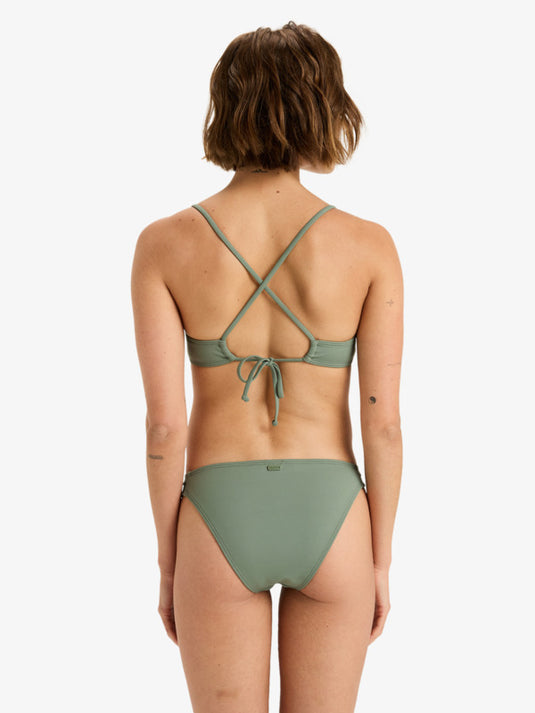 Roxy Women's Beach Classics Bikini Bottoms Agave Green ERJX405047_GZC0
