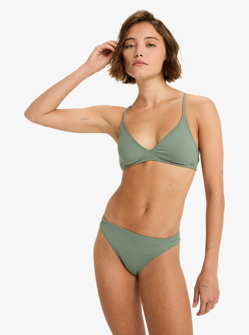 Roxy Women's Beach Classics Bikini Bottoms Agave Green ERJX405047_GZC0
