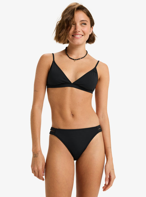 Roxy Women's Beach Classics Bikini Bottoms Anthracite ERJX405047_KVJ0