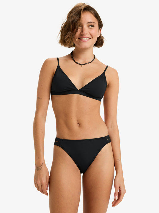 Roxy Women's Beach Classics Bikini Bottoms Anthracite ERJX405047_KVJ0