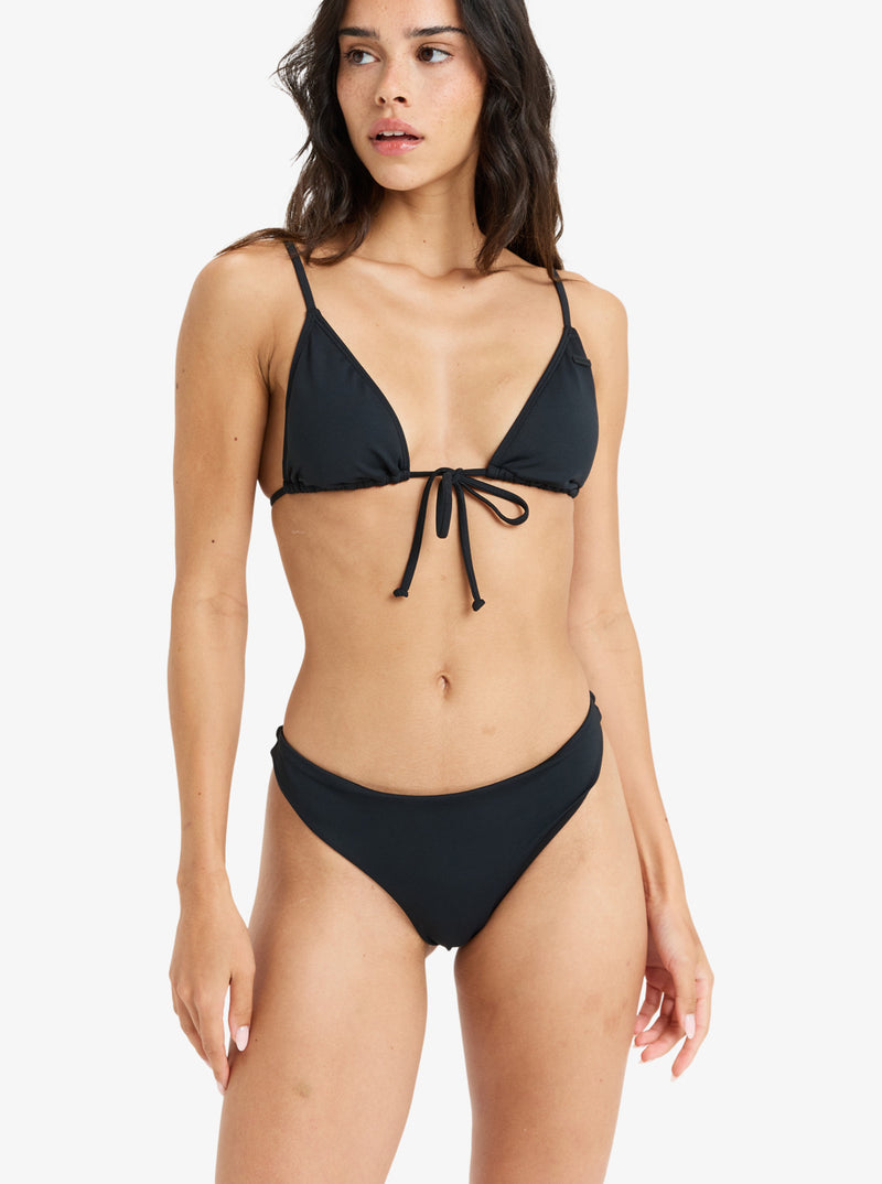 Load image into Gallery viewer, Roxy Women&#39;s Beach Classics Tanga Bikini Bottoms Anthracite ERJX405050_KVJ0
