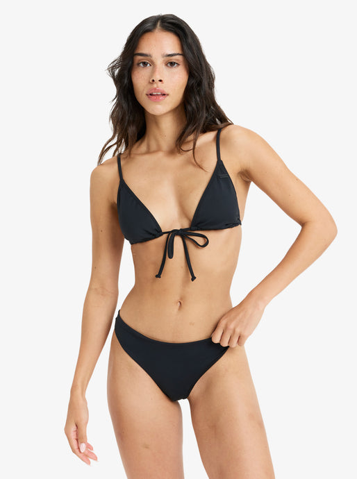 Roxy Women's Beach Classics Tanga Bikini Bottoms Anthracite ERJX405050_KVJ0