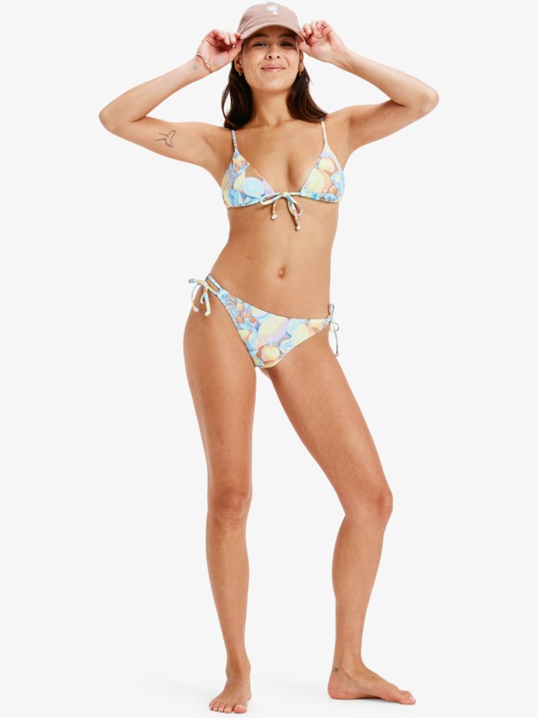 Load image into Gallery viewer, Roxy Women&#39;s Fruit Snack Classic Bikini Bottoms Luminary Green Fruit Snack ERJX405078-GBS5

