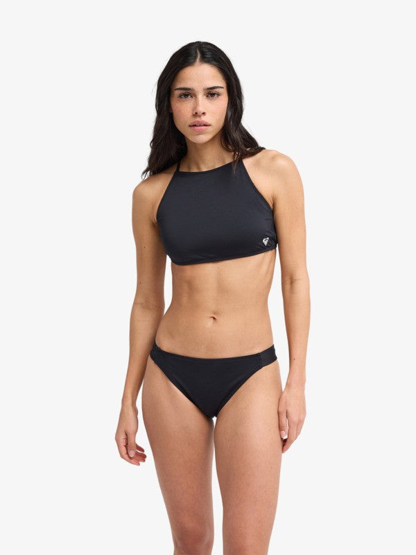 Load image into Gallery viewer, Roxy Women's Solid Essentials Bikini Bottoms Anthracite ERJX405186-KVJ0
