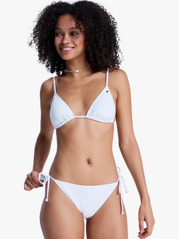 Load image into Gallery viewer, Roxy Women's Island Classic Tie Side Bikini Bottom Coconut Milk ERJX405199-WZA0
