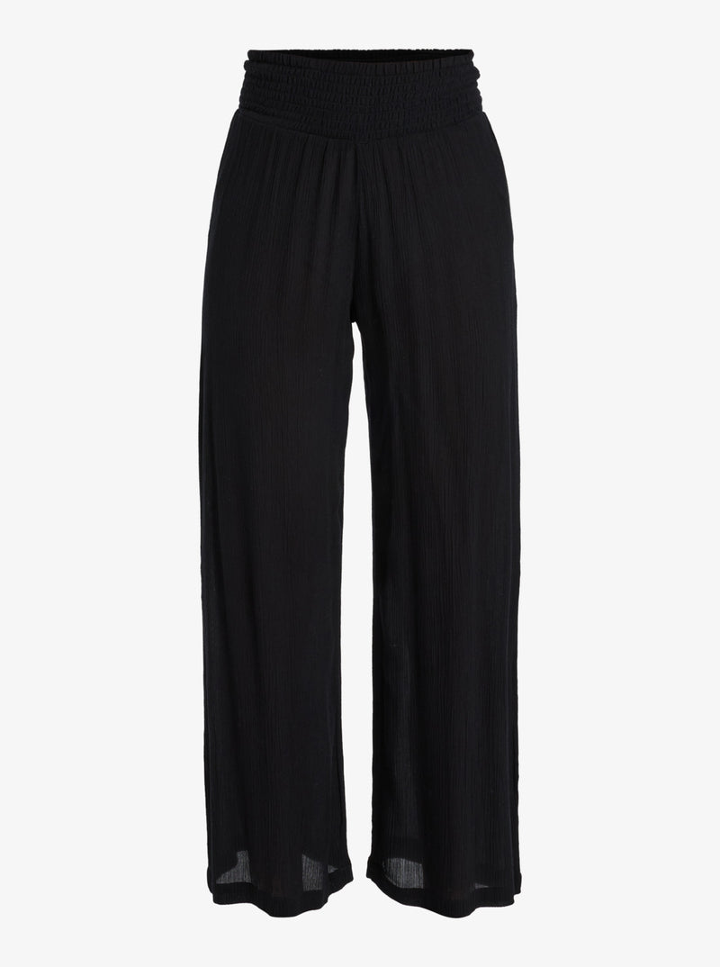 Load image into Gallery viewer, Roxy Wome&#39;s Along The Beach Pants Anthracite ERJX603438_KVJ0
