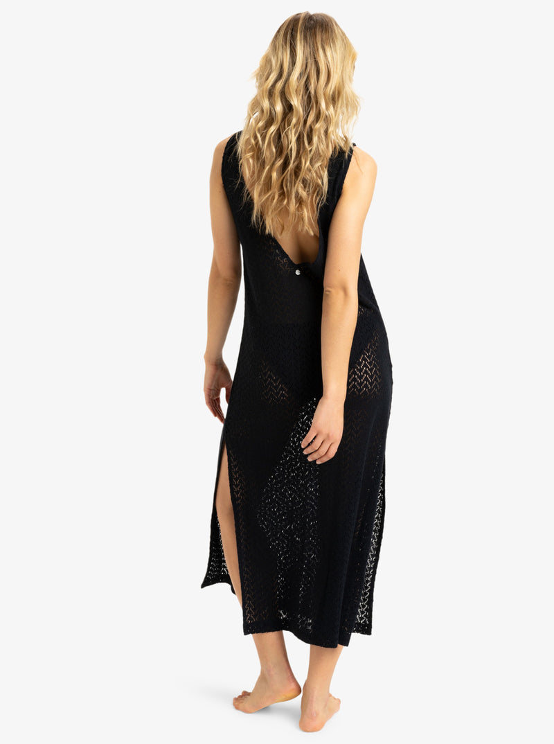 Load image into Gallery viewer, Roxy Women&#39;s Playa Mood Beach Dress Anthracite ERJX603455-KVJ0
