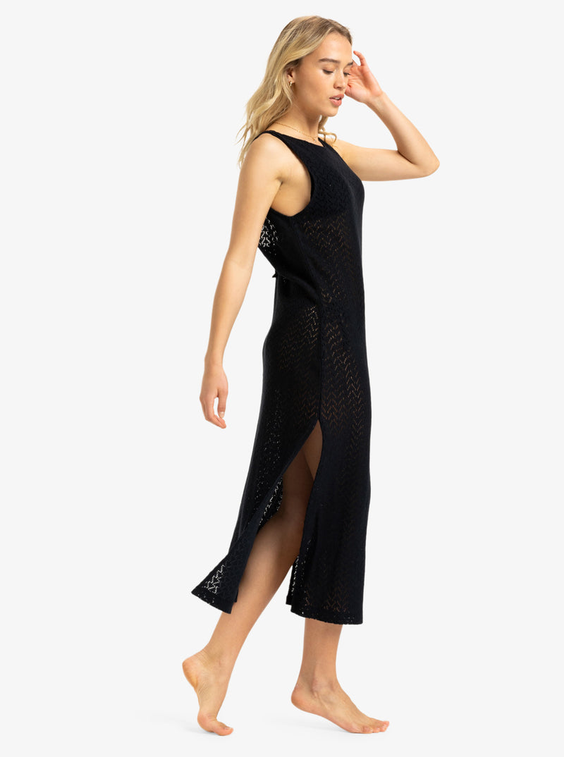 Load image into Gallery viewer, Roxy Women&#39;s Playa Mood Beach Dress Anthracite ERJX603455-KVJ0
