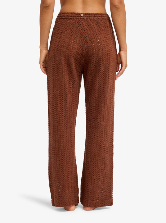 Roxy Women's Mood Moving Beach Pants Cappuccino ERJX603493-CRV0