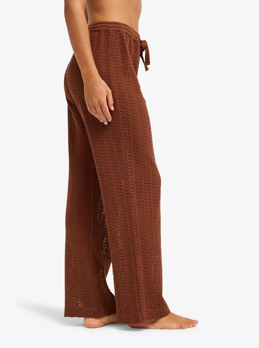 Roxy Women's Mood Moving Beach Pants Cappuccino ERJX603493-CRV0