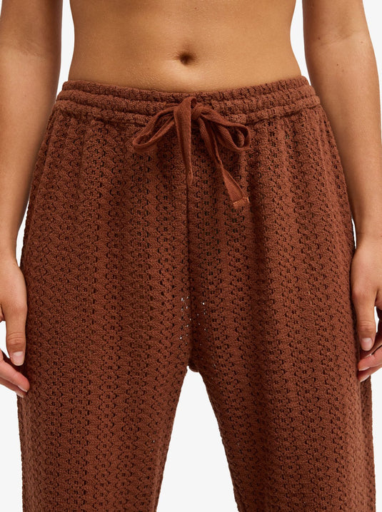Roxy Women's Mood Moving Beach Pants Cappuccino ERJX603493-CRV0